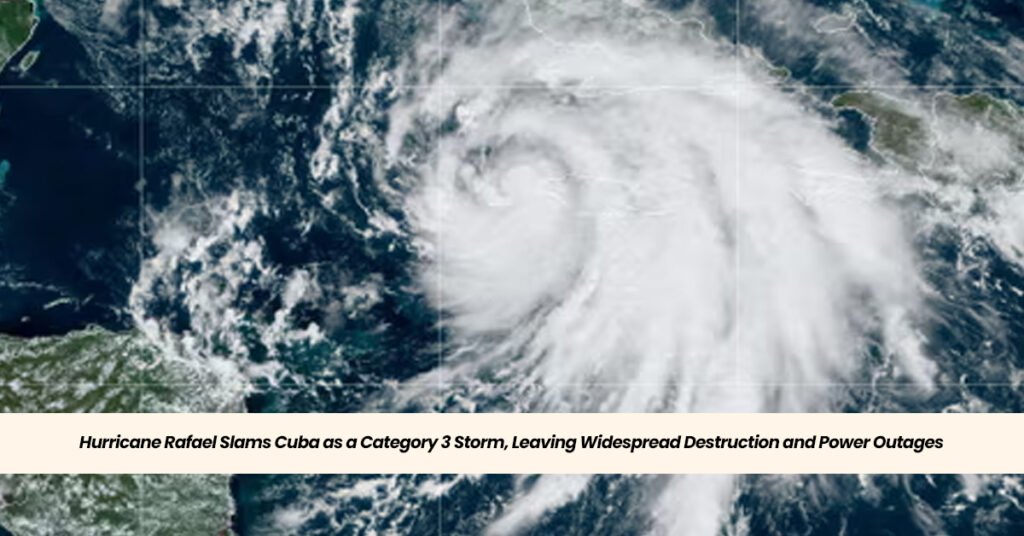 Hurricane Rafael Slams Cuba as a Category 3 Storm, Leaving Widespread Destruction and Power Outages